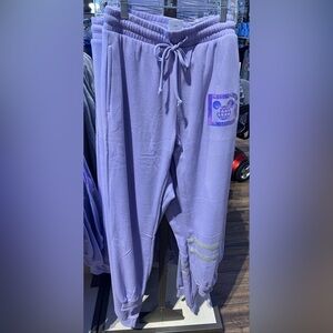 Disney Parks Purple Sweatpants 3XL